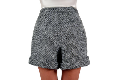 Rivera Shorts Grey Boucle Back